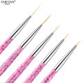 Nail Art Liner Painting Flower DIY Design Drawing Painting Detailing Pen Brushes Set Manicure Stripes Grid Design Tips Tool. 