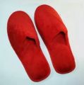 Red Winter Slipper Wool Slipper House Slipper Floor Slipper. 