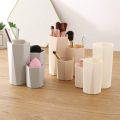 Cosmetic Holder Box 3 Lattices Cosmetic Make-up Brush Storage Box Table Organizer Make Up Tools.