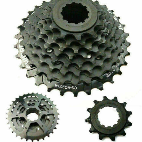 SHIMANO%20Bicycle%20CS-HG200-8%20Cassette%20Bike%20Freewheel%20Cassettes%2012-14-16-18-21-24-28-32T%20(8%20Speed%20)Bike%20-%20Image%203