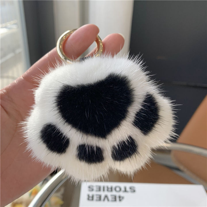 Pendant%20Keyrings%20Gift%20Plush%20Cute%20Cat%20Claw%20Real%20Mink%20Fur%20Keychain%20Women%20Bag%20Ornaments%20Small%20Paw%20Toy%20Soft%20Pom%20Pom%20Ball%20Car%20Key%20-%20Image%205