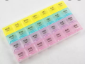 7 Days Medicine Kit box organizer with 28 grids Week day medicine box from Morning-noon-night. 