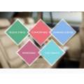 Car Air Freshener Clip Essential Oil Diffuser Stainless Steel Natural Air Freshener For Air Vent Aromatherapy With 10 Felt Pads (E).