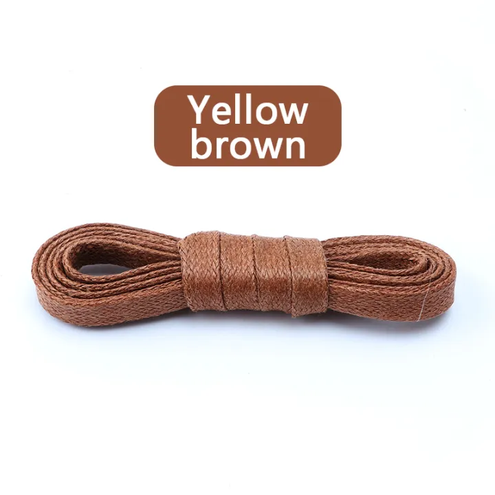 CecyliaXion%201Pair%20Waxed%20Cotton%20Shoelaces%20Waterproof%20Leather%20Shoelace%20Sneakers%20Boots%20Flat%20Laces%20for%20Shoes%20Accessories%2070/90/120/150cm%20-%20Image%207