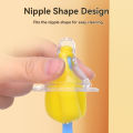 Baby Bottle Nipple Brush Universal Sponge Nipple Wide-mouth Standard Nipple Cleaning Brush Cleaner Cleaning Tools. 