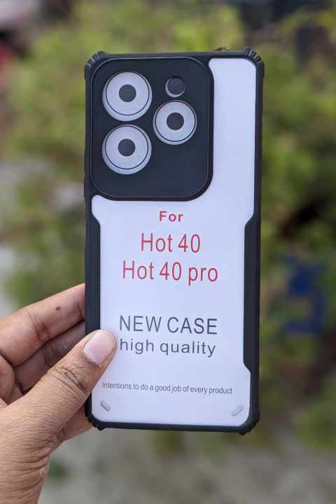 Xundd%20Case%20For%20Infinix%20Hot%2040%20/%20Infinix%20Hot%2040%20Pro%20%20Case%20Shockproof%20Transparent%20Bumper%20Back%20Phone%20Cover%20-%20Image%202