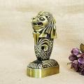 Singapore souvenirs gifts crafts bronze metal luxury table decoration desktop art decor. 