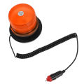 LED Strobe Light IP67 Waterproof Magnetic LED Warning Safety Flashing Beacon Light for Snow Removal Car Forklift Truck School Bus 12 to 24V Yellow. 