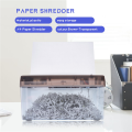 USB Electric Dual Purpose Paper Shredder Desktop Mini Financial Bill A4 Paper Shredder Paper Cutter for Home Office. 