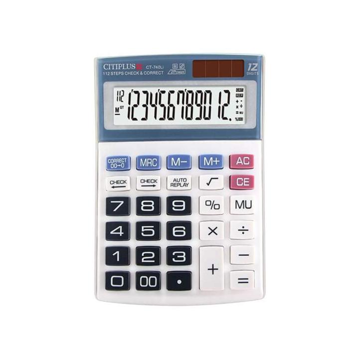 12- Digits Official Calculator 740Li - Calculator - calculator