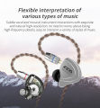 CCA C10 Headphones 4BA 1DD Hybrid Technology HiFi In Ear Music DJ Gamer Sport Earphone 3.5mm Gold Plated Plug Detachable Cable.