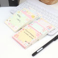 Ins Cute Memo Pad Book Creative Cartoon Student Tearable Non Sticky Memo Record Book DIY Handbook. 