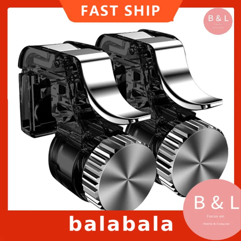 Trigger Per Gaming Mobile PUBG - Pulsanti Metallici Per Mira E Sparo - Foto 12