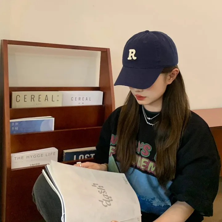 RStandard%20Peaked%20Cap%20Anti-DDoS%20Sun%20Hat%20Women's%20Big%20Head%20Circumference%20Slimming%20Face%20Little%20Wild%20Korean%20Style%20Soft%20Top%20Fashion%20Couple%20-%20Image%204