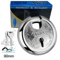 Round Shape High Security ALBA Locks And Heavy Duty With 3 Key.