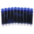 10pcs fountain pen ink cartridges Black assurance 3.4mm Caliber Replaceable. 