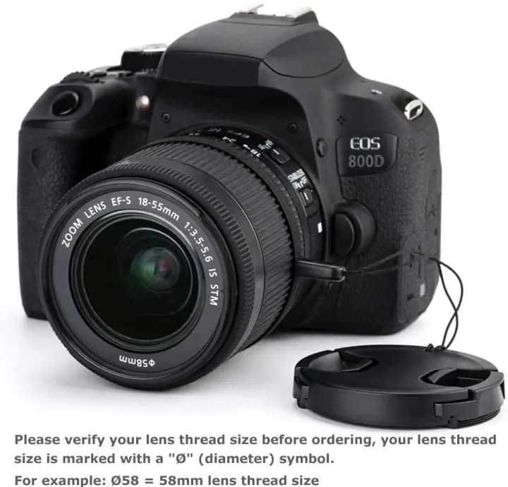 JJC%202Pcs%20Camera%20Lens%20Cap%20Lens%20Cover%20Holder%2049mm%2052mm%2055mm%2058mm%2062mm%2067mm%2072mm%2077mm%2082mm%20SLR%20DSLR%20Accessories%20for%20Canon%20Nikon%20-%20Image%202