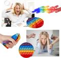1pcs Random Pack Poppet Pop It Fidget Toys, Push Pop Bubble Fidget Sensory Toy, Autism Special Needs Silicone Stress Relief Toy, Great Fidget Toy for Kids and Adults (Set of 1) (Random). 