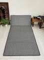 Relax Floor Mattress - Grey Block Pattern Sleeping Mat. 