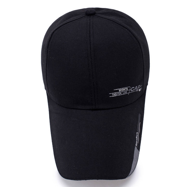 Spring%20and%20Autumn%20Hat%20Men's%20Lengthened%20Brim%20Baseball%20Cap%20Men's%20Outdoor%20Fishing%20Cap%20Sun-Proof%20Tourist%20Hat%20CAP%20-%20Image%203