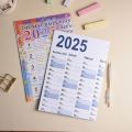 Simple Agenda Schedule 2025 Wall Calendar Planner Organizing Planning To Do List 2025 Wall Hanging Calendar 365 Days Memo Pad Plan Check List Sheet Home Office. 