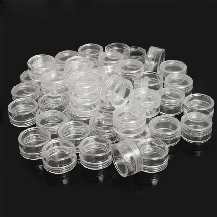 Empty%20Plastic%20jar%20pots%20Empty%20and%20reusable%20Small%20Travel%20Sample%20bottles%20Portable%20Transparent%20Eyeshadow%20%20for%20Cosmetic%20storage%20Beauty%20product%20packaging%20Makeup%20artist%20supplies%20Travel%20and%20on-the-go%20use%20-%20Image%202
