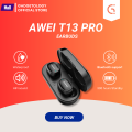 Awei T13 Pro TWS Waterproof Touch Sports Earbuds. 