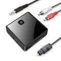 AptX HD Low Latency Bluetooth 5.0 o Transmitter Receiver Music Two in One Bluetooth Wireless o 3.5mm o Jack. 