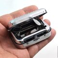rtable Square Ashtray Outdoor Travel Mini Ash tray With Lids Stainless Steel Sealed Outdoor Ashtray cket Ashtray Travel Tray.