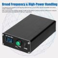 Assembled Automatic Antenna Tuner 1.8-55Mhz Portable 0.96-inch OLED Display Automatic Tuner. 