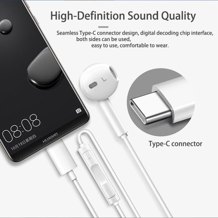 Honor%20Headphone%20Usb%20Type%20C%20Earphone%20For%20Honor%2020%2050%2060%2070%2080%2090%20Pro%20Lite%20X8%20X9%20a%20b%20Magic%206%205%204%20Noise%20Canceling%20Earbuds%20Headset%20-%20Image%205