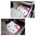 75x90cm Hello Kitty Rug Kawaii Cartoon Kt Cat Plush Floor Mat Anime Bathroom Non-Slip Carpet Car Cushion Soft Living Room Decor.