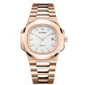 Waterproof Watch For Man Luxury Brand PLADEN Stainless Steel Black Dial Men Quartz Wristwatches Business Stylish Arm Clock Male. 