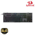 Redragon K618 HORUS Wireless RGB Ultra-Thin Mechanical Gaming Keyboard. 