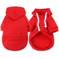 Autumn Winter Small, Medium, and Large Zipper Pockets, Dog Clothes, Cat Sweatshirts, Teddy Bomei Fighting Pet Supplies.
