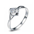 Fashion Angel Kiss Heart-shaped Ring Women's Japanese and Korean Personality Love Open Ring Manufacturers Hand Jewelry Supply Wholesale. 