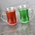Transparent Tea Cup Set. Coffe Cup Set .6 Pcs Set- W07 - Coffee Mug.
