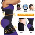 3 in 1 Waist Trainer Thigh Trimmer Sweat Sauna Body Shaper Weight Loss Cincher Fat Burn Shapewear Belt Thermal Sheath Fajas.