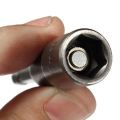 8pcs 1/4 inch Hex Magnetic Nut Driver Socket Set Metric Impact Drill Bits 6 to 13mm Adapter.