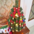 Migeet Christmas tr-ee Artificial Christmas tr-ee With Ornaments 30/45/60CM Christmas Decoration Family Christmas Decoration Indoor And Outdoor Decoration. 