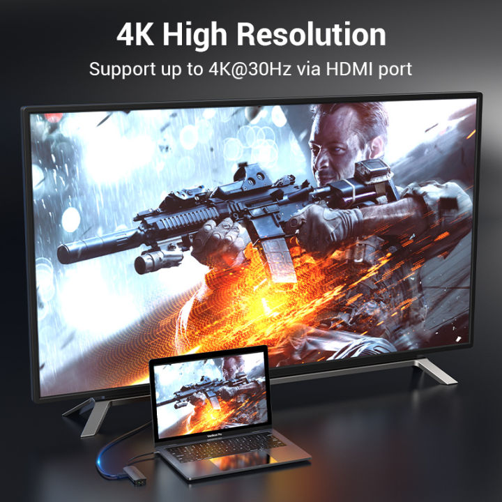 Vention%20USB%20Type%20C%20HUB%20Type%20C%20to%20USB%203.0%204K%2030Hz%20HDMI%20VGA%20SD%20TF%20PD%20RJ45%203.5mm%20Audio%20docking%20station%20multi%20usb%20port%20Thunderbolt%20dock%20Adapter%20for%20iPad%20Macbook%20laptop%20Samsung%20Type%20C%20HUB%20-%20Image%205