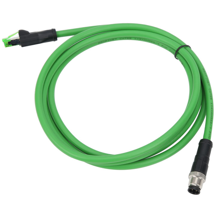 Patch%20Cord%20M12/RJ45%20Connector%20Ethernet%20Shielded%20Cable%2024AWG%20Wire%20IP67%20Waterproof%20-%20Image%206