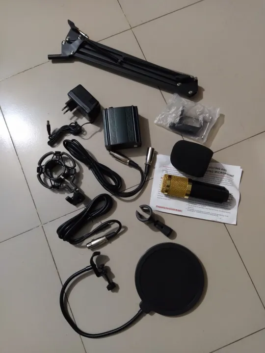 BM800%20Condenser%20Microphone%20Package%20with%20Phantom%20Power%20Supply%2048V%20&%20XLR%20Cable%20&%20Adapter%20for%20Studio%20Recording%20Microphone%20Condenser%20Microphone%20-%20Image%203