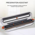 Electric Vacuum Sealer Machine Automatic Food Vacuum With 10pcs Food Saver Bags Household Packaging Machine.