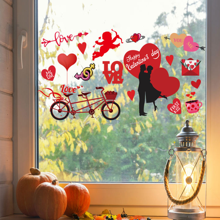 Romantic%20Window%20Decals%20Romantic%20Valentine's%20Day%20Window%20Stickers%20Easy%20to%20Apply%20Love%20Themed%20Decals%20for%20Creating%20Vibrant%20Atmosphere%20No%20Residue%209pcs%20Set%20Valentine%20Day%20Window%20Stickers%20-%20Image%209
