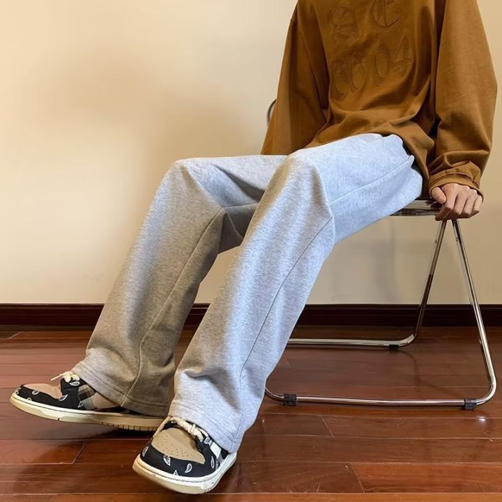Casual%20Pants%20Men's%20Loose%20oversize%20Black%20Boys%20Pants%20Wide%20Leg%20Straight%20Drawstring%20Sweatpants%20Trendy%20Sports%20Pants%20-%20Image%204