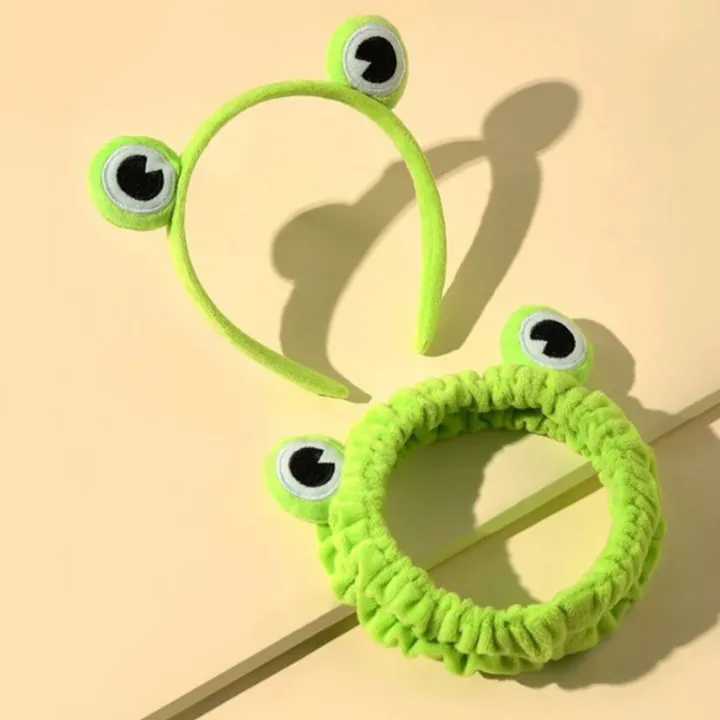 Korean%20Cute%20Funny%20Frog%20Headband%20For%20Women%20Face%20Wash%20Hair%20Band%20Hair%20Accessories%20WANNA%20-%20Image%203