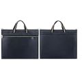 Waterproof Briefcase Canvas Portable A4 Document Bags Men's Meeting File Organize Package Business Storage Handbags. 