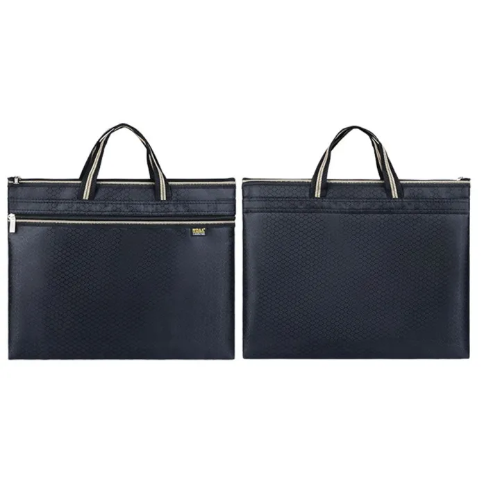 Waterproof%20Briefcase%20Canvas%20Portable%20A4%20Document%20Bags%20Men's%20Meeting%20File%20Organize%20Package%20Business%20Storage%20Handbags%20-%20Image%205