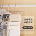 S-Shaped Stainless Steel Pants Hanger – Space-Saving Closet Organizer. 